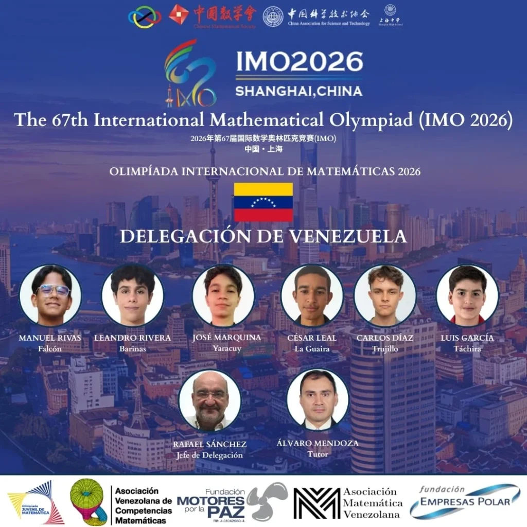 Rumbo a Shanghái: Estudiantes de matemática de Venezuela se preparan para el desafío mundial